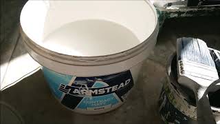 Painting straight over bare plaster, new plaster, or other porous surfaces.