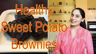 Healthy \& Yummy Sweet Potato Brownies