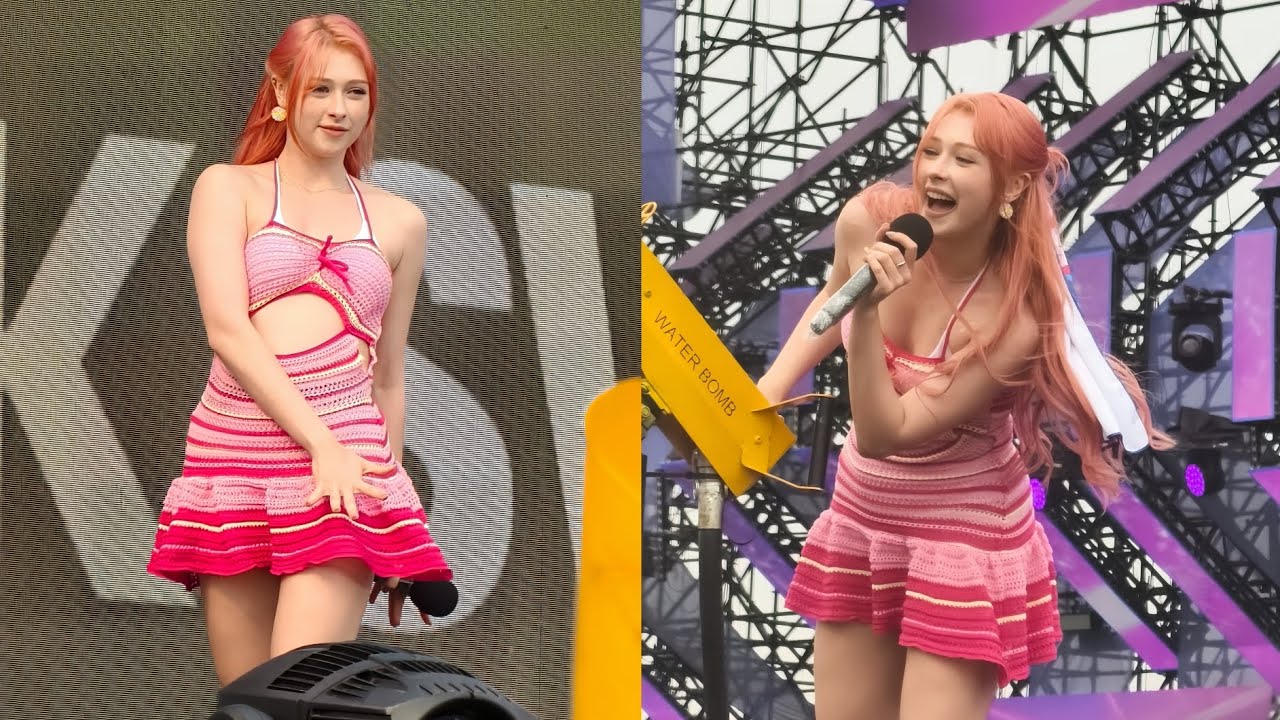 Blackswan's Gabi going viral at Waterbomb 2025