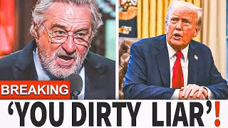 Robert De Niro DESTROYS Trump On Live TV   His Furious Reaction Goes INSANELY Viral