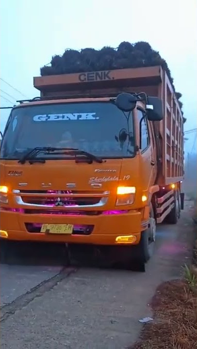 story wa truk sawit | fuso kabin mentul'..! ! #shorts
