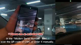 How to register withCLOUD app on ANDROID phone with CWC LTE stick