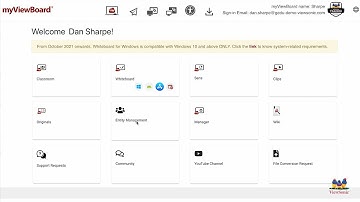 myViewBoard Manager: Overview Part 2
