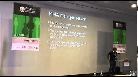 OSDC 2014 Colin Charles-Automated MySQL failover with MHA:getting started & moving past its quirks