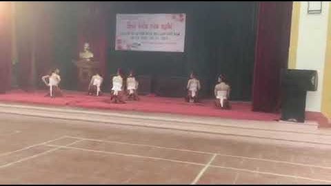 Bèo dạt mây trôi+ tát nước đầu đình 11a3 Trường thpt Quế Võ số 2 năm 2018