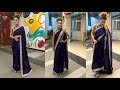 Perfect Saree Plates Complete Process & Saree Belt Stiching Very Easy & Perfect Trick 🔥