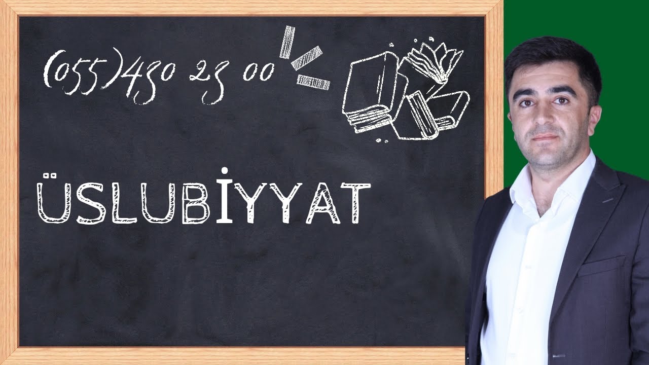 Üslubiyyat dərsimizdən. (Məişət üslubu)