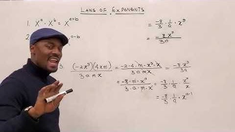 LAWS OF EXPONENTS/PART 2