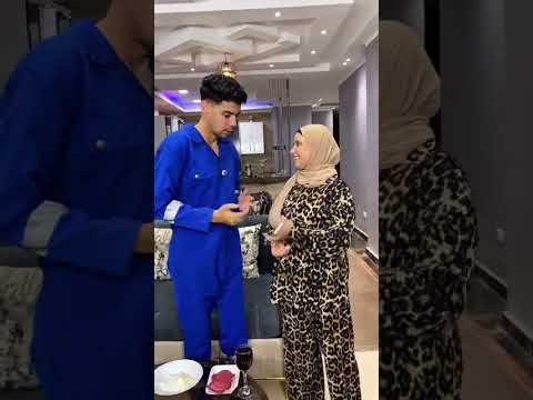 شوفو امرأة متزوجة تفعل شئ غريب معا شاب شغال عندها في الشقة