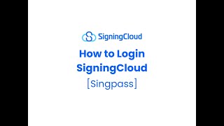 How To Login SigningCloud [SG]