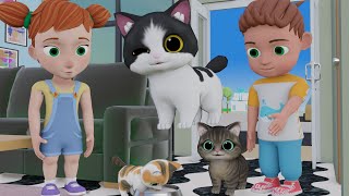 बिल्ली के बच्चे और बाढ़ | Chintu Chinki aur Cat | billi wala cartoon | pagal beta | desi comedy video