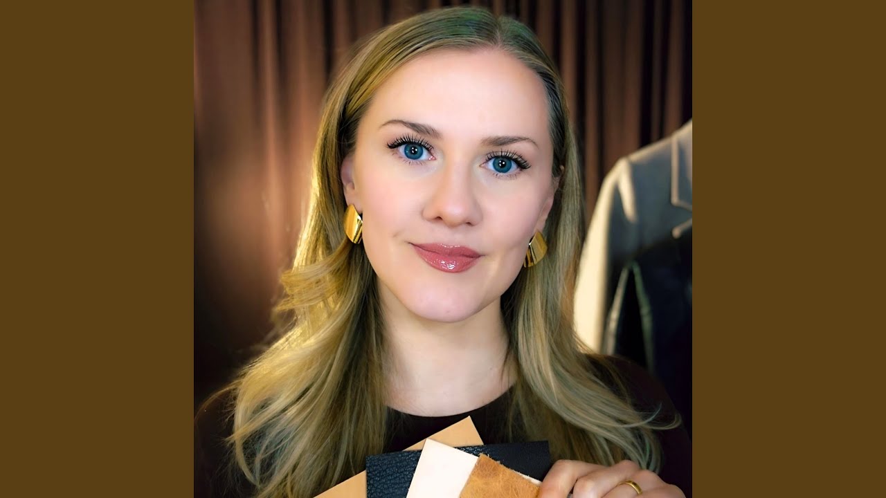 Custom Jacket Fitting Fabric Design Asmr
