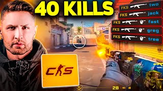 CounterStrike:2, minha primeira partida COMPETITIVA! (fiz 40 kills)