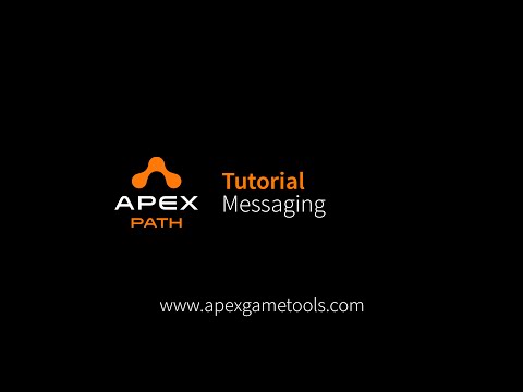 Unity Tutorial Apex Path Messaging