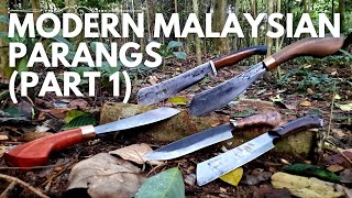 Part 1 Introduction to the Modern Malaysian Parang (Machete): Types of Parangs