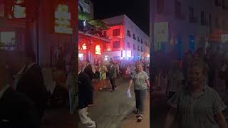 New Orleans/ 2nd line / on Bourbon Street  #music #nightlife #pov #fypyoutube
