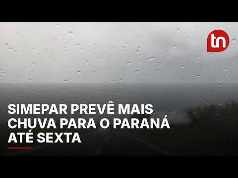 Paraná enfrenta semana de instabilidade com temporais e queda de temperatura