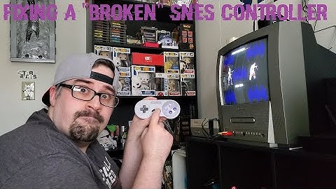 Fixing A Broken SNES Controller