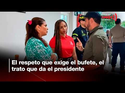The respect the firm demands, the treatment the president gives | Noticias UNO