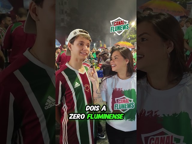 Fluminense x Platense - 4as de final da Libertadores - FLUNEWS foi pra galera, vejam o que ela falou