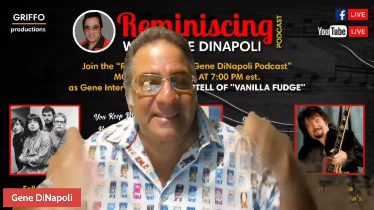 Vince Martell of Vanilla Fudge interview with Gene DiNapoli 5/17/21