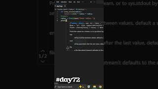 Python Day 72 | Function to Find Area of Circle#set #coding #python #views #tuple #dsa #coder #viral