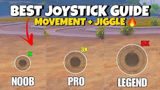 PERFECT JOYSTICK SIZE & PLACEMENT FOR FAST MOVEMENTS BGMI\PUBGM TIPS & TRICKS