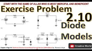 Chapter 2 Exercise Problem 2.10 Solution | Applied Electronic Devices