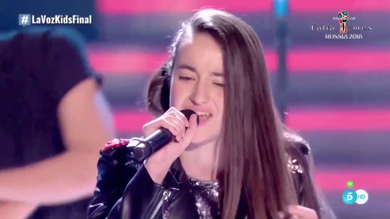 Final de la voz kids 2018 de Sara ilarregui YouTube Final de la voz kids 2018 de Sara ilarregui YouTube