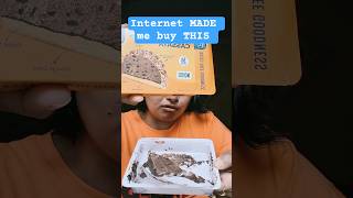 INTERNET MADE ME BUY THIS #icecream #shorts #food #viral #views #trending #subscribe #reels