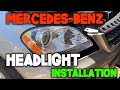 EASY DIY CAR HEADLIGHTS REMOVAL AND INSTALLATION FOR MERCEDES ML320, 350 AND GL 450