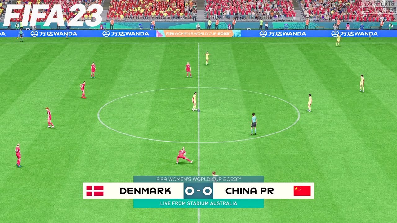 FIFA 23 | Denmark vs China - FIFA Women's World Cup - PS5 Full Match & Gameplay