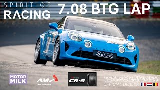 Nurburgring Hotlap 7.08 Btg Alpine A110 San Remo