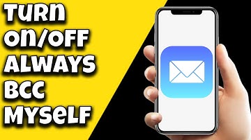 How To Turn On/Off Always Bcc Myself In Mail App On iPhone