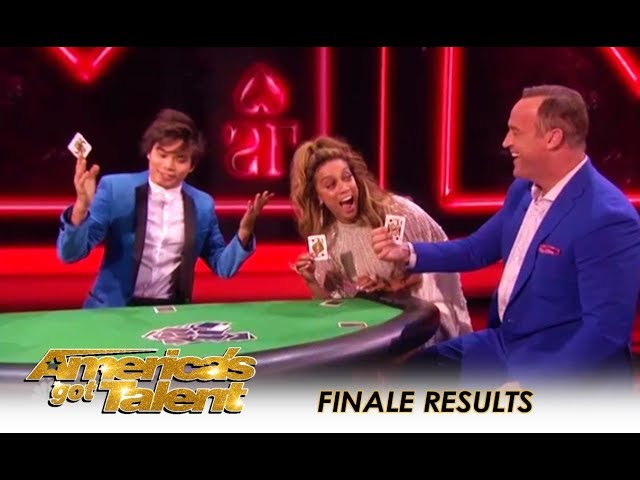 AGT Finale: Shin Lim Playing Poker Magic Will BLOW Your Mind!! | America's Got Talent 2018 class=