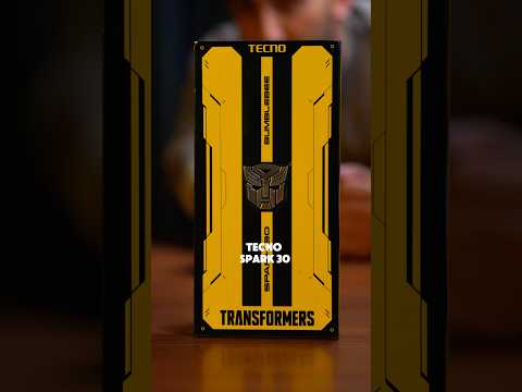 رخيص وقوي Tecno Spark 30 Bumblebee 