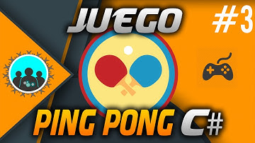 CÓMO HACER el JUEGO de PING PONG en VISUAL STUDIO C# - P3