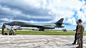 USAF B-1B Bombers In Pacific Air Forces Exercises NOV 2022
