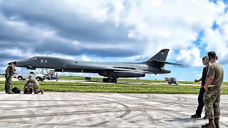 USAF B-1B Bombers In Pacific Air Forces Exercises NOV 2022