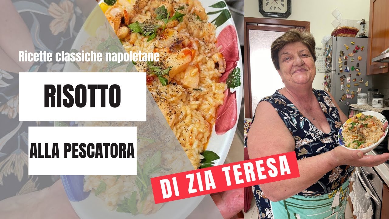 Risotto alla pescatora di Zia Teresa