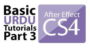After Effects CS4 Basic Animation about Position (move an object)