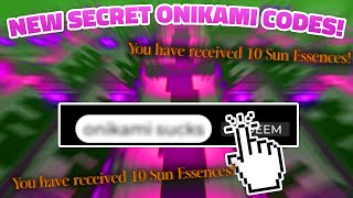 January 2026 Codes: Free Sun Essence | Onikami