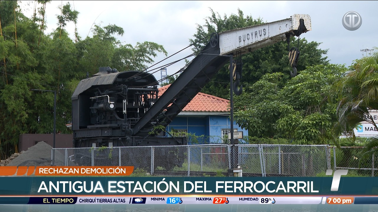 Advierten acciones legales ante posible demolición de antigua Estación del Ferrocarril de Balboa