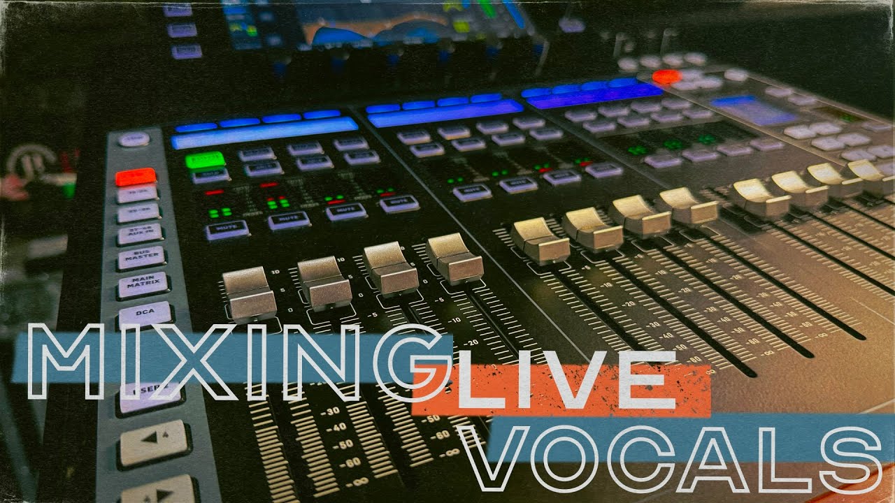 HOW TO MIX A LIVE ROCK BAND PART 3 // Vocals on the Behringer Wing COMPACT