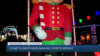 Coweta Brothers Making Spirits Bright