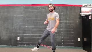 Banded Reverse Lunge