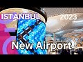 Istanbul New Airport 4K Walking Tour | Duty Free, Markets | Summer 2023