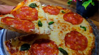 LIQUID PIZZA IN 5 MINUTES ALLA DIAVOLA 🌶️ You’ll be surprised by this quick and easy recipe.