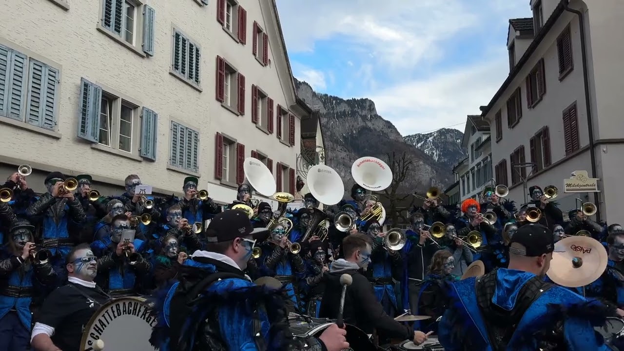 Fasnachts Eröffnung Walenstadt 2025 Butzi Ufhängete