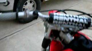 CRF150f walk-around and start-up